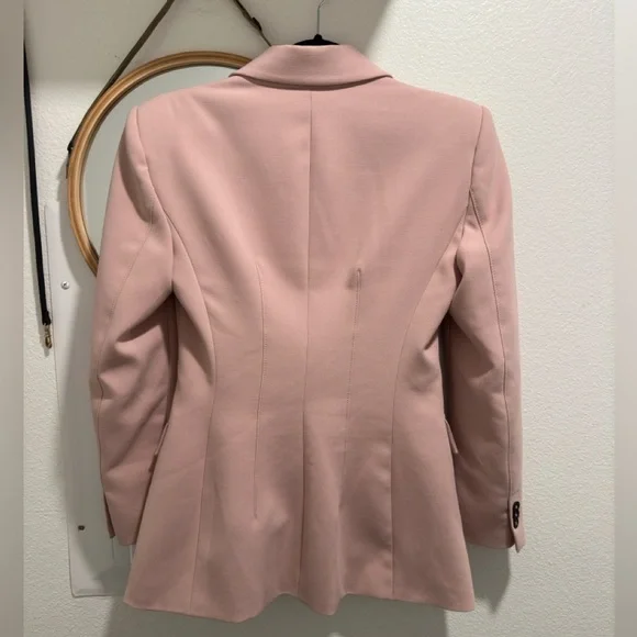 Fitted Zara Blazer in Light Blush Pink from - Picture 4 of 4